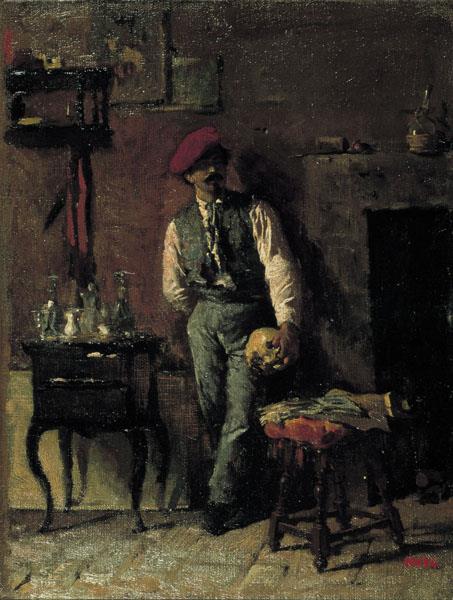 Ritratto del pittore Joaquim Agrassot - 1864