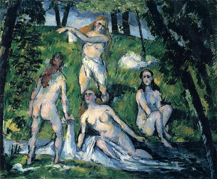 Four bathers - 1878