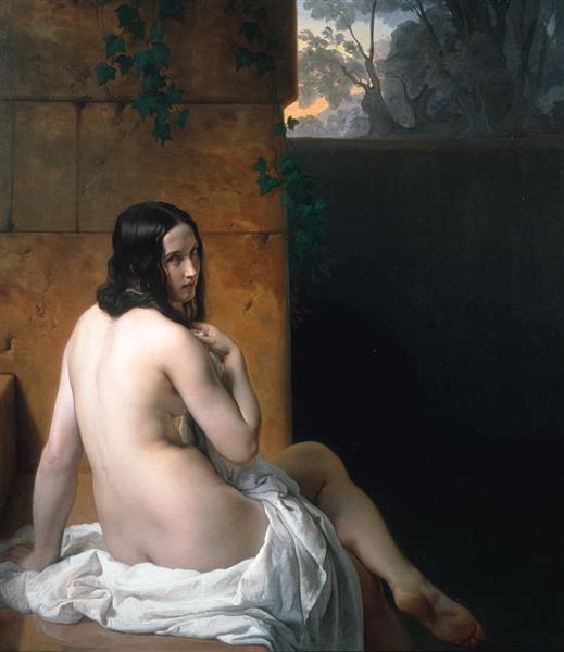 Susanna in her Bath - 1850