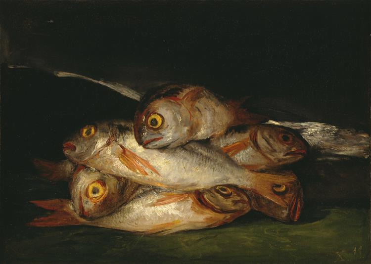 Naturaleza Muerta Con Rayo Dorado - 1812