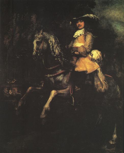 Federico Rihel A Caballo - 1663