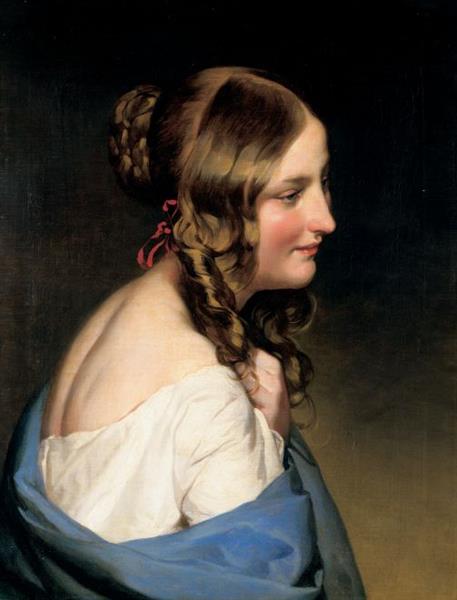 Retrato de uma garota - 1837