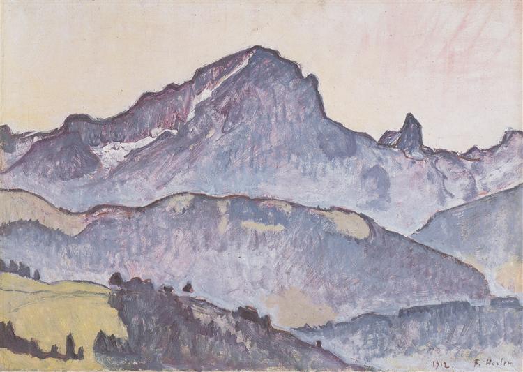 Von Le Grand Muveran Villars - 1912