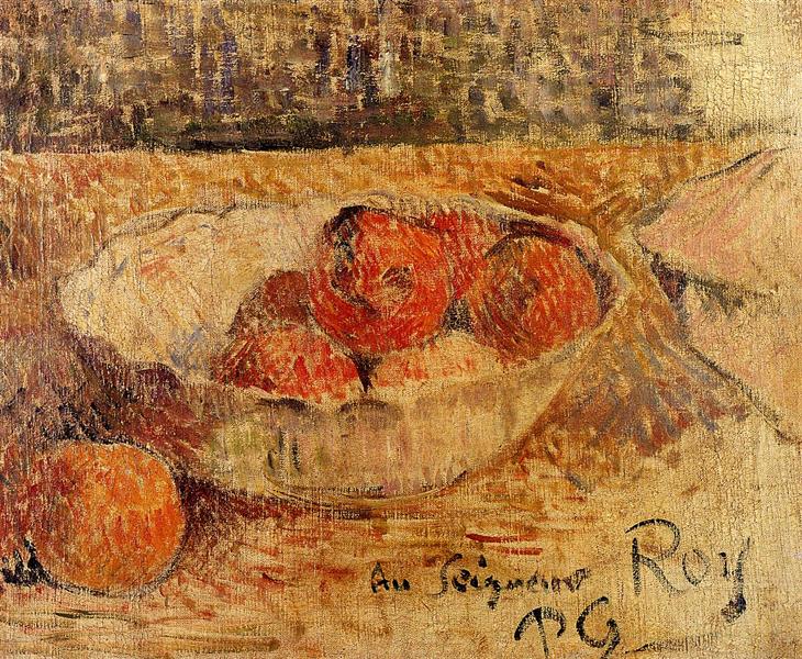 Frutas em uma tigela - 1886