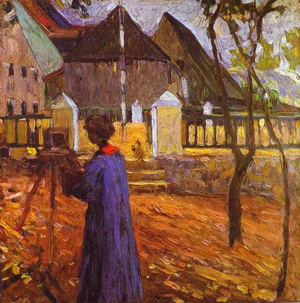 Cuadro De Gabriele Munter - 1903