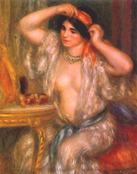 Gabrielle No Espelho - 1910 