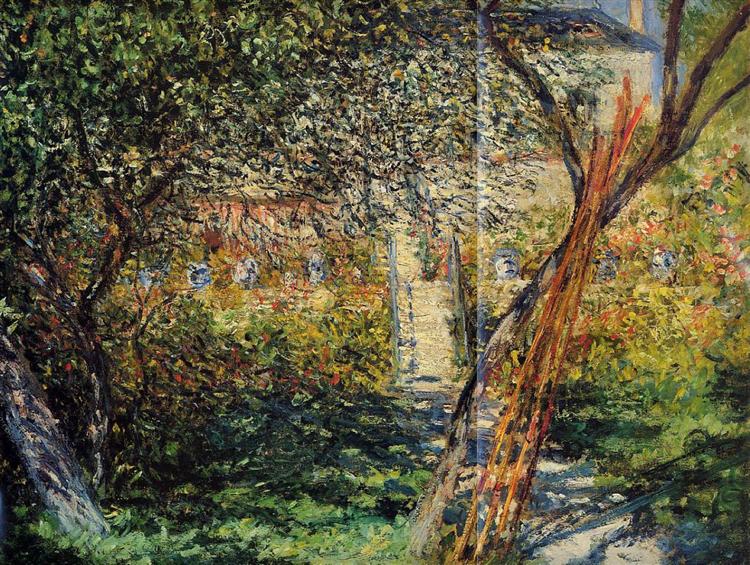 Garden in Vetheuil - 1881