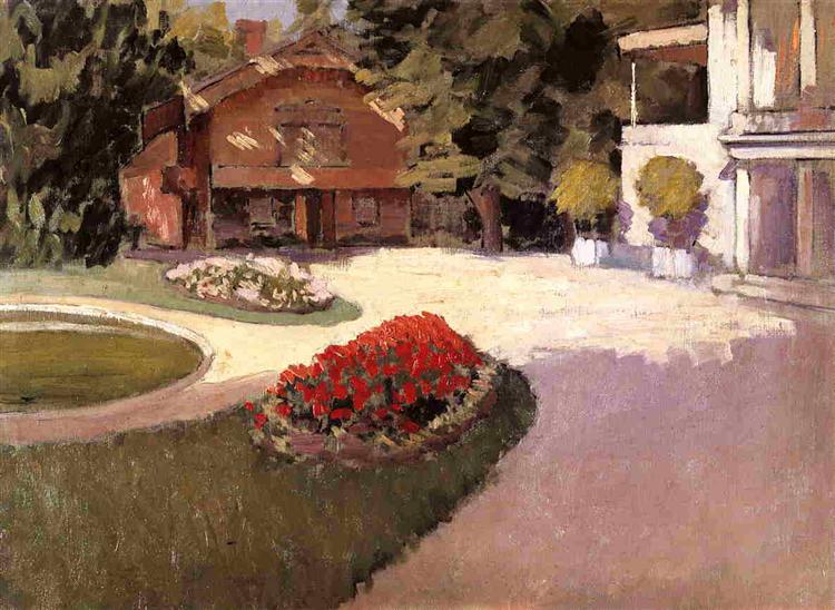 Garden in Yerres - 1876