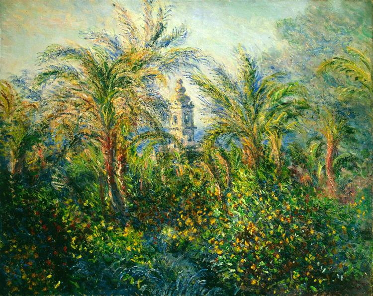 Bordighera Garden - Morgendruck - 1884