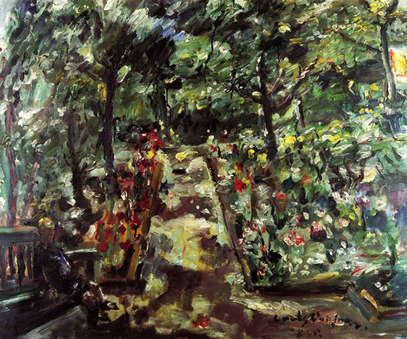 Garden aan de West End in Berlijn - 1925