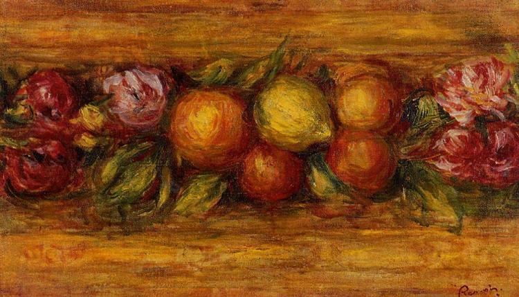 Fruit and Flower Guirnalda - 1915