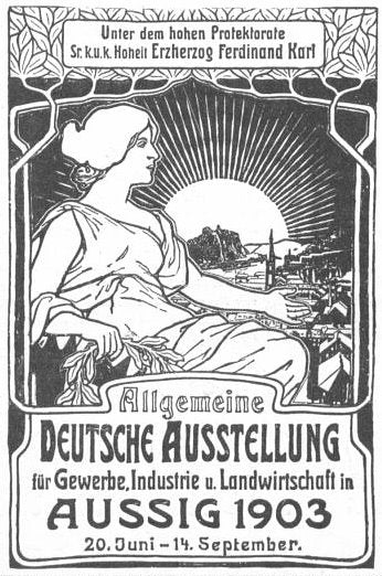 General exhibition of German posters for commerce, industry and agriculture - 1903