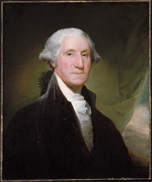 乔治·华盛顿（George Washington）（Gibbs-Channing-Bevery的肖像）-1795