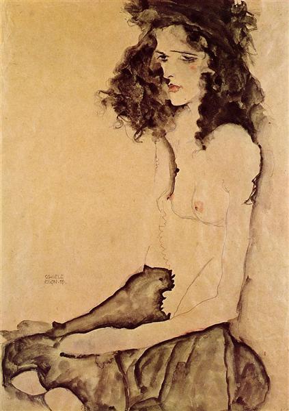 La Chica De Negro - 1911