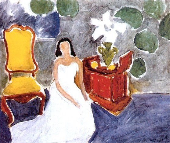 Girl with a White Dress 1941 