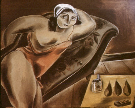 Fille sur le canapé - 1925