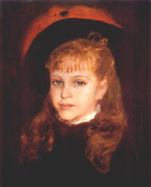 A Menina da Pluma Rosa - 1876 