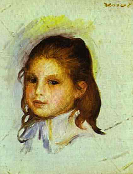 Girl with brown hair - 1888