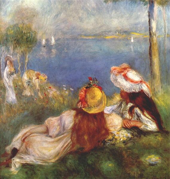 Girls by the Sea - 1894