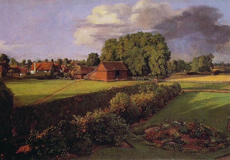 Golding Constable's Flower Garden - 1815