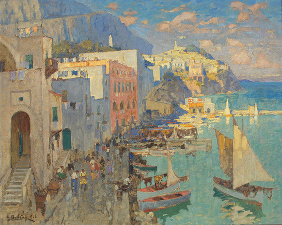 The Port of Capri - 1928