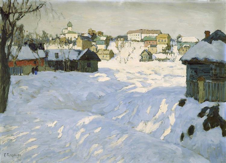 Gammel hjelm. Vinter - 1911