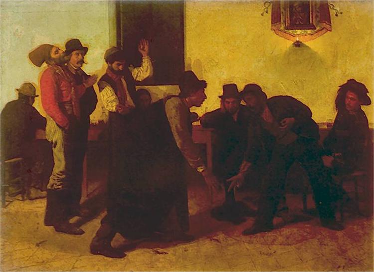 El Juego De Morra - 1874