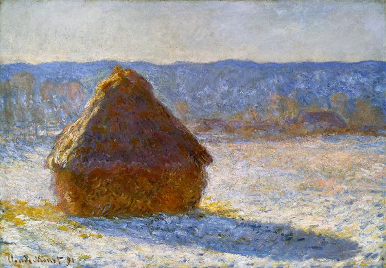 Grainstack - Efeito Neve - Manhã - 1891