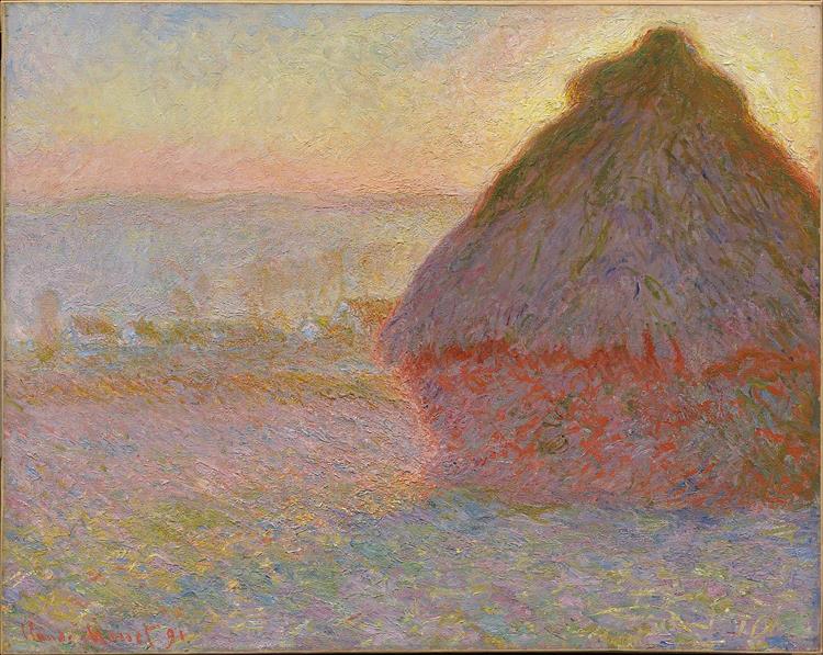 Grainstack (Puesta De Sol) - 1891