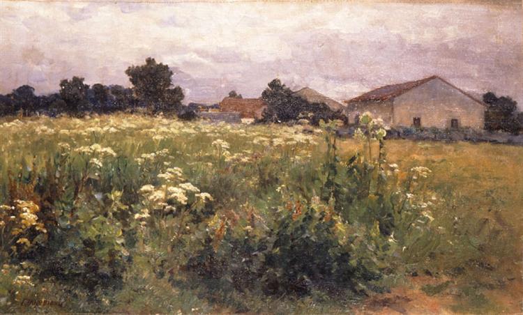 Campo di erba - 1890