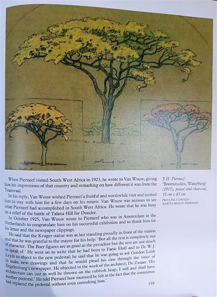 Boomstudies - Waterberg: Illustration Page 159 - Jh Pierneef - His Life and Work By Pg Nel (Editor) - Dinksfãstan Private Collection