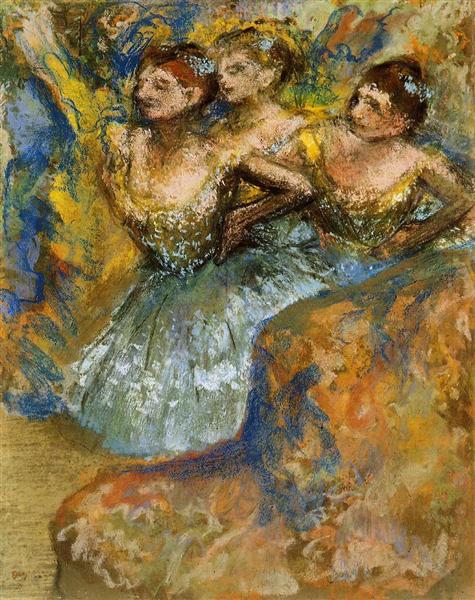 Grupo De Bailarines - 1910