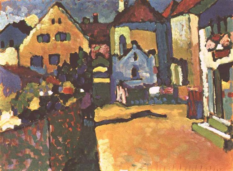 Gungasse à Murnau - 1909