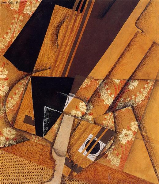 Guitare et cristal - 1914