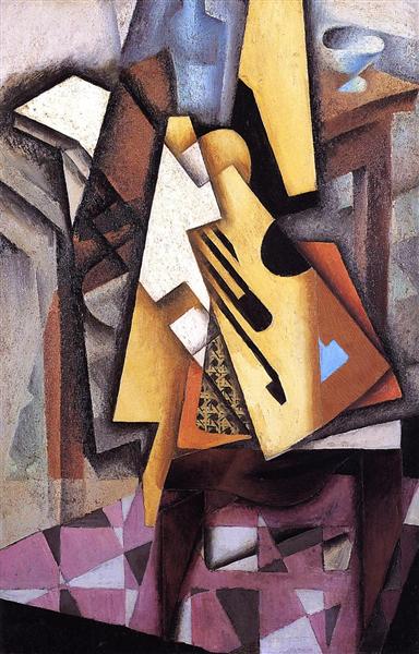 Guitar on a Chair - 1913 