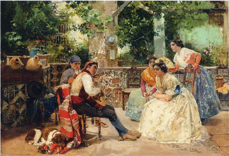 Guitarristas - Valencia - 1889