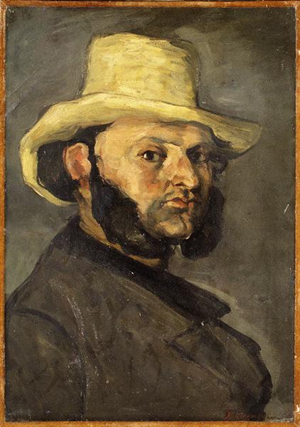 Gustave Boyer Con Sombrero De Paja - 1871