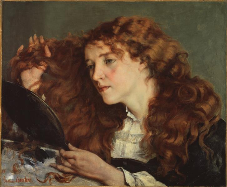 JO portrait - The beautiful Irish girl - 1865