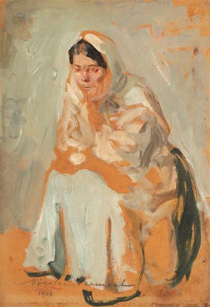 Mujer Gitana (Estudio) - 1918