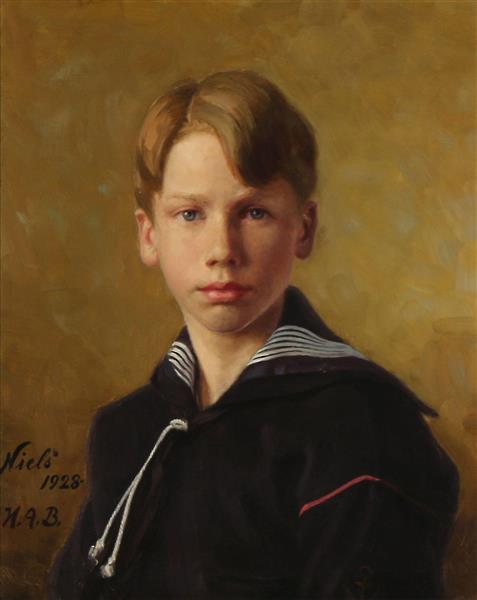 Portrait of the Nils artist's nephew