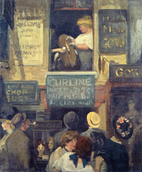 Hairdressing window - 1907