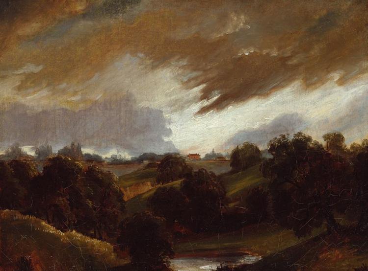 Céu tempestuoso de Hampstead - 1814