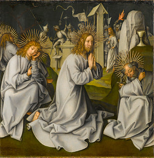 Christ on the Mount of Olivos (Gray -1 passion) - 1500