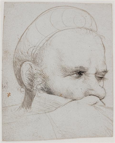 The head of a ballestero pointing - 1515