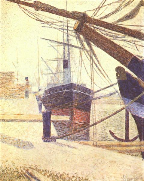 Honfleur Port - 1886