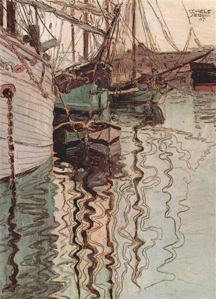 Puerto De Trieste - 1907