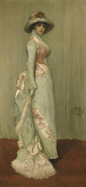 Armonía En Rosa Y Gris: Lady Meux - 1881