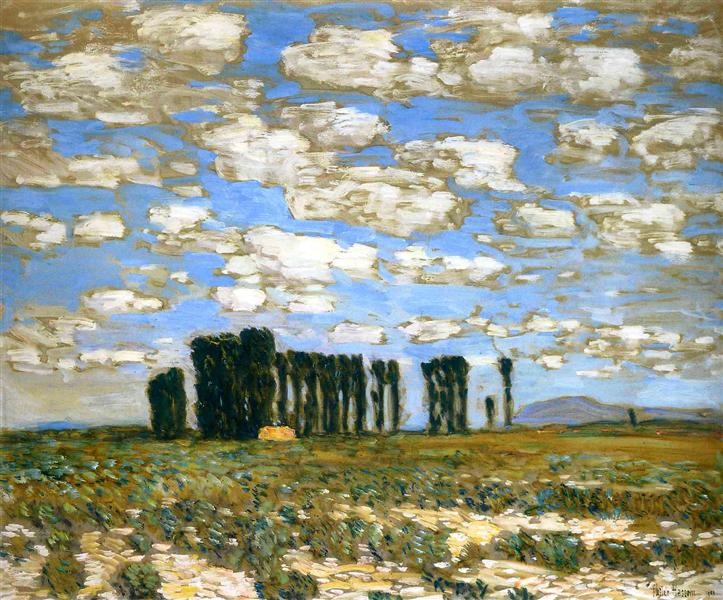 Paesaggio del deserto di Harney - 1904