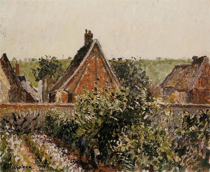 Høst i haven - Eragny - 1899