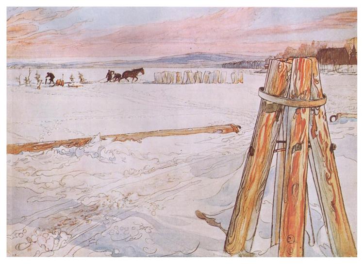 Ice Harvest - 1905